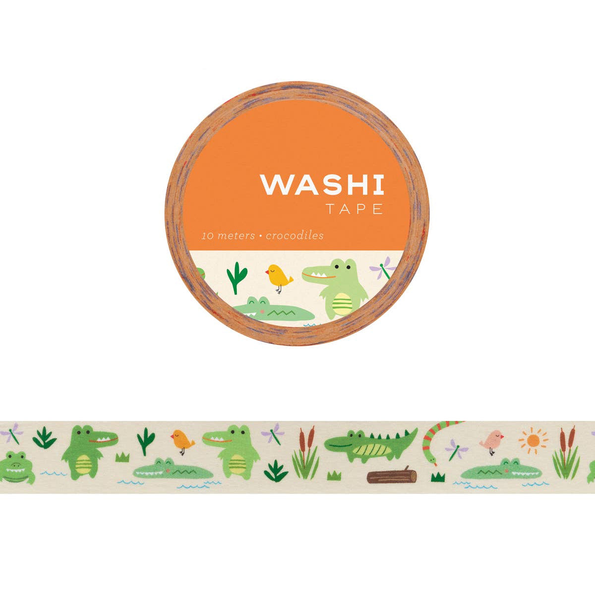 Girl of All Work - Crocodiles Washi Tape