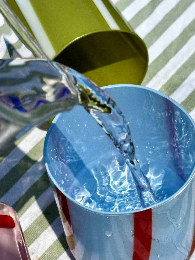 MÆGEN Atina Glassware - Blue & Red