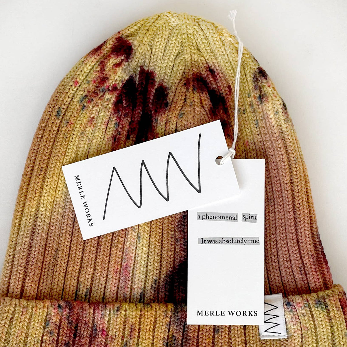 Merle Works - Sunflower Hand-dyed Beanie Hat
