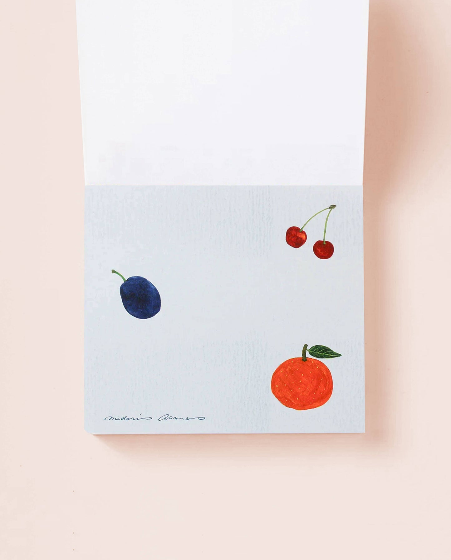Her Winter Flowers - Block Memo - Fruits Basket