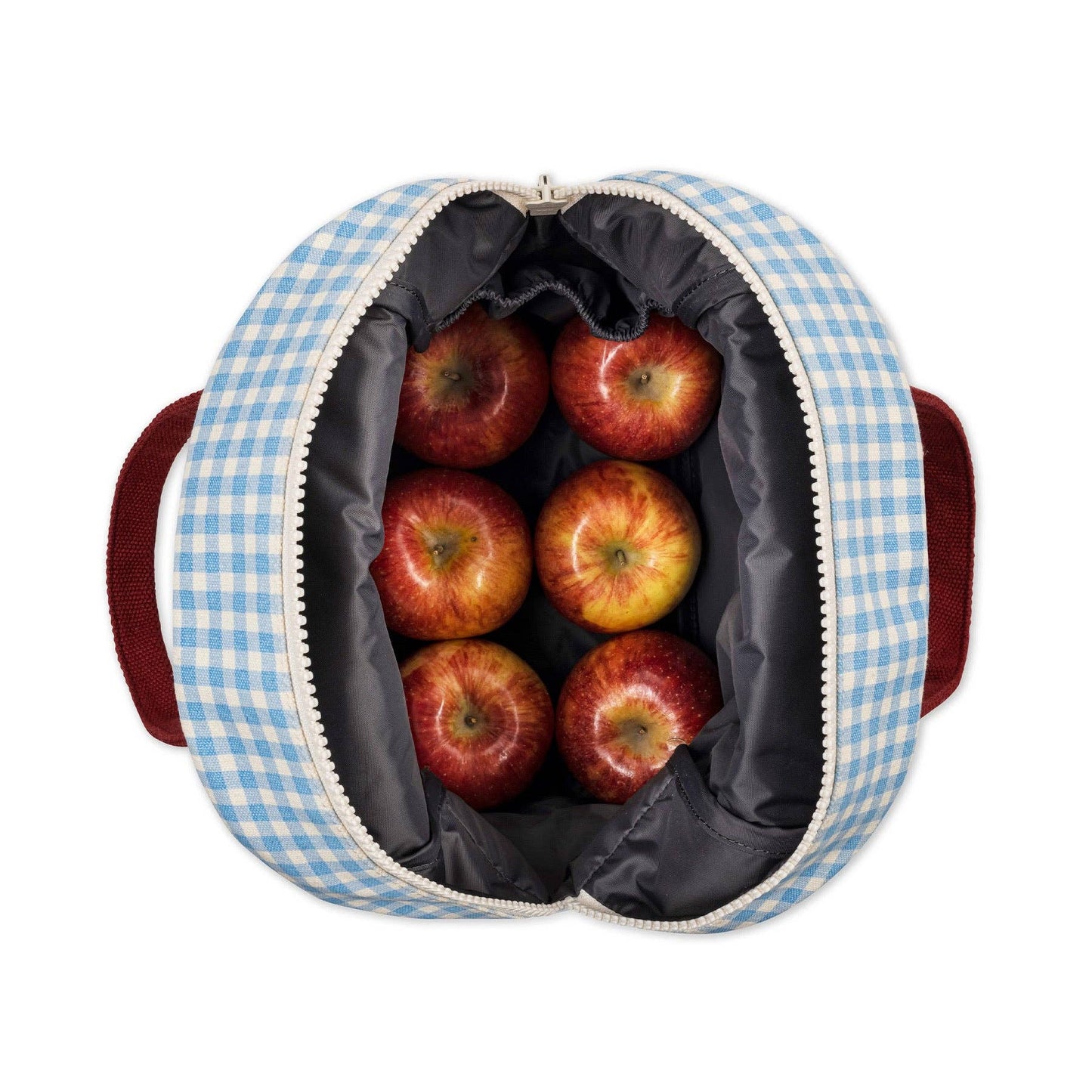 Fluf - Zipper Lunch - Gingham Sky