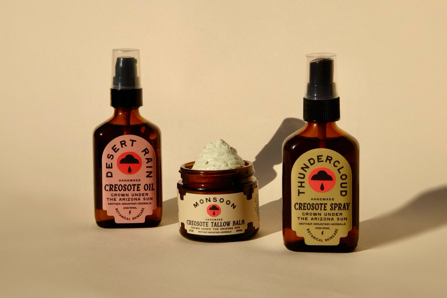 Mother Mountain Herbals - Monsoon Creosote Tallow Balm