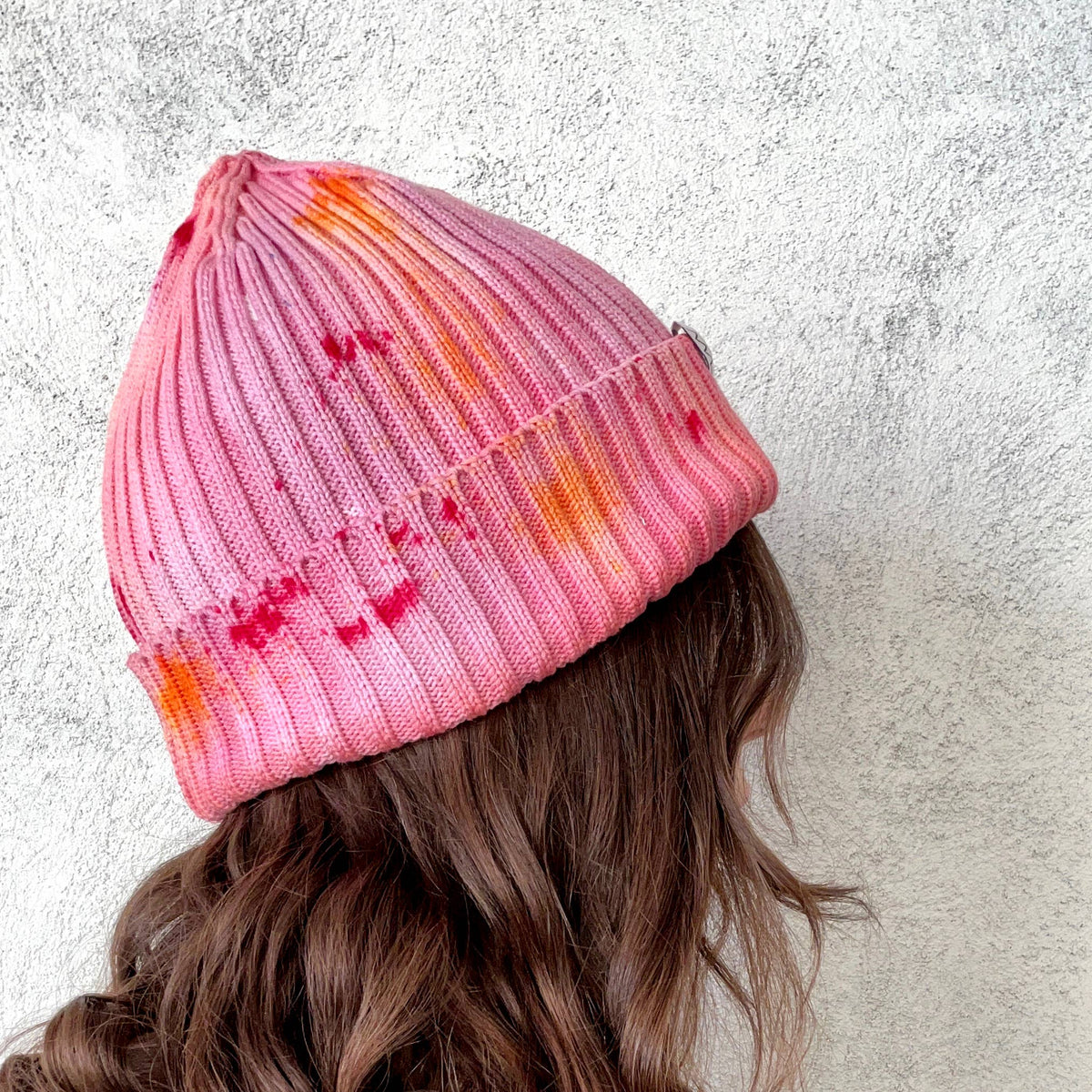 Merle Works - Shortcake Hand-dyed Beanie Hat