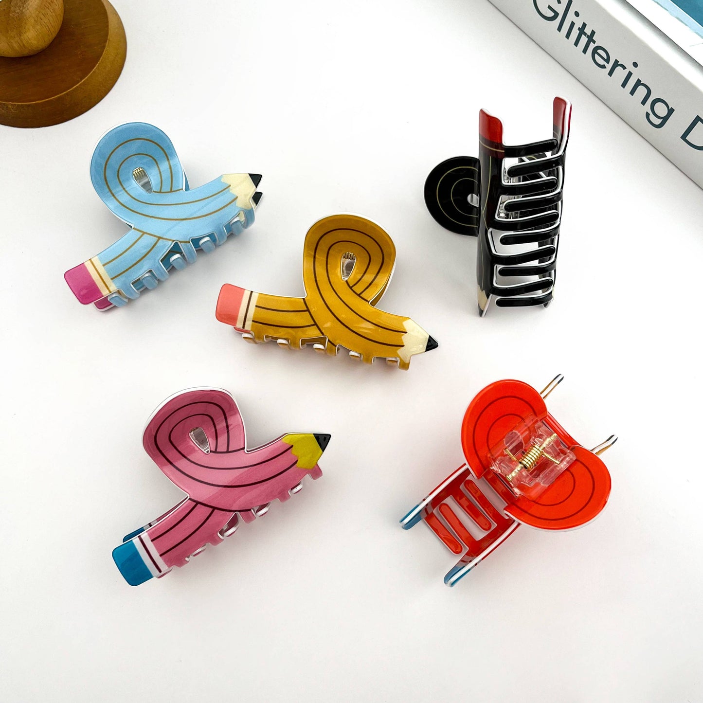 Pencil Claw Clip