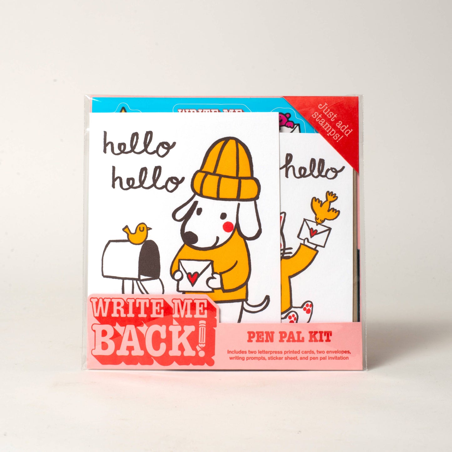 BFF Dog & Cat Write Me Back Pen Pal Kit