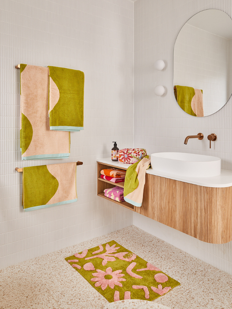 Floral Dreams Bath Mat - Mosey Me