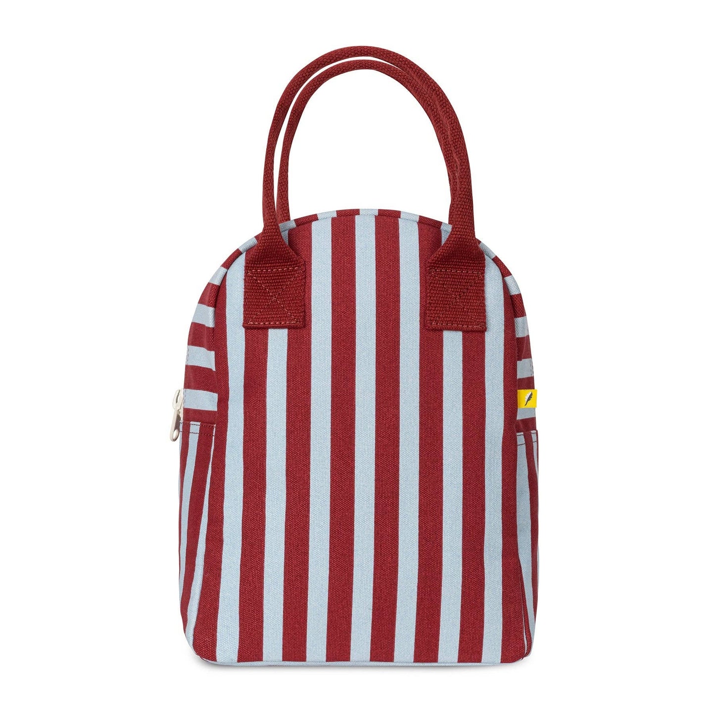 Fluf - Zipper Lunch - Awning Stripe Chili Pepper