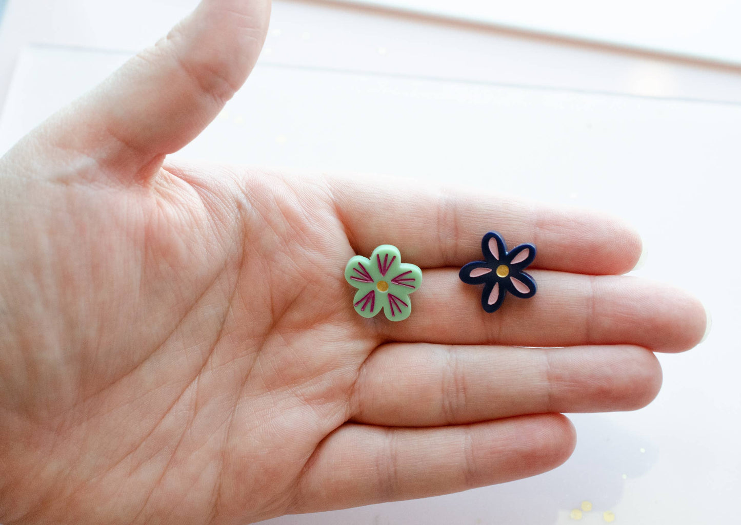 Jill Makes - Flower Stud Earrings