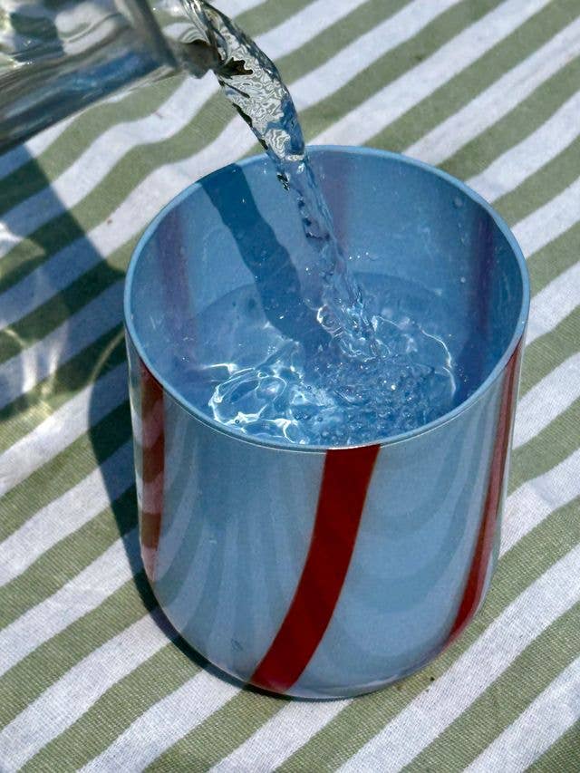 MÆGEN Atina Glassware - Blue & Red