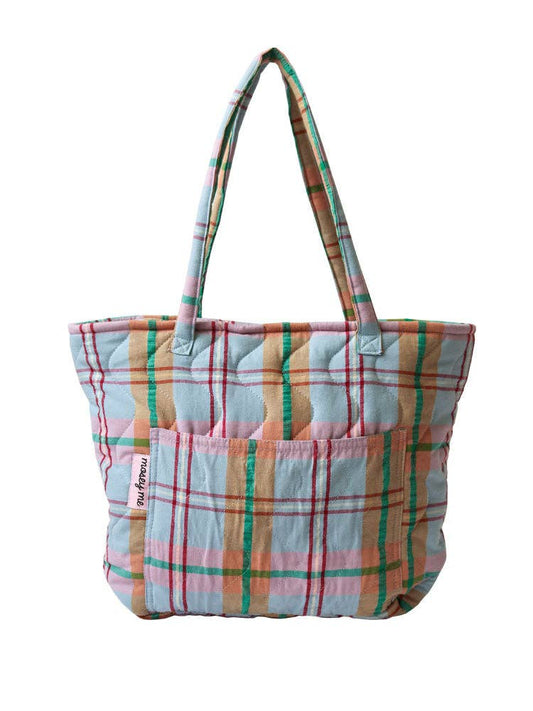 Confetti Plaid Quilted Bag - Mosey Me