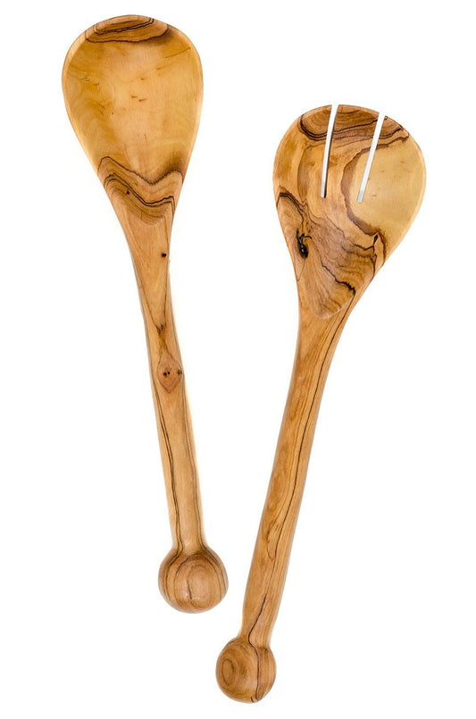 Balled handle Serving set