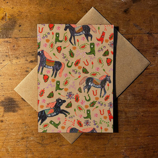 ‘Another Year Round The Sun’ Greeting Card