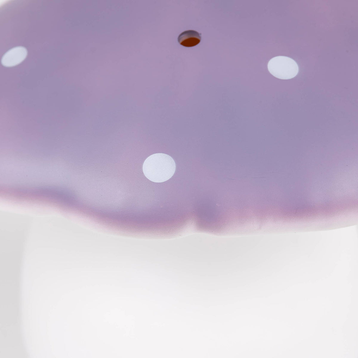 Egmont - Large Lavender Mushroom Lamp w/ Plug