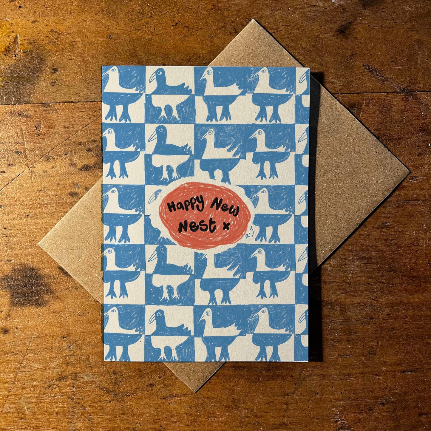 ‘New Nest’ Greeting Card
