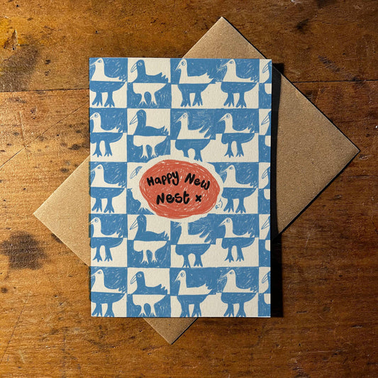 ‘New Nest’ Greeting Card