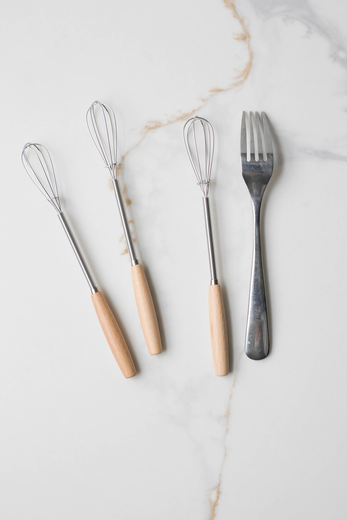 Fodory - Vintage Mini Whisk with Wood Handle