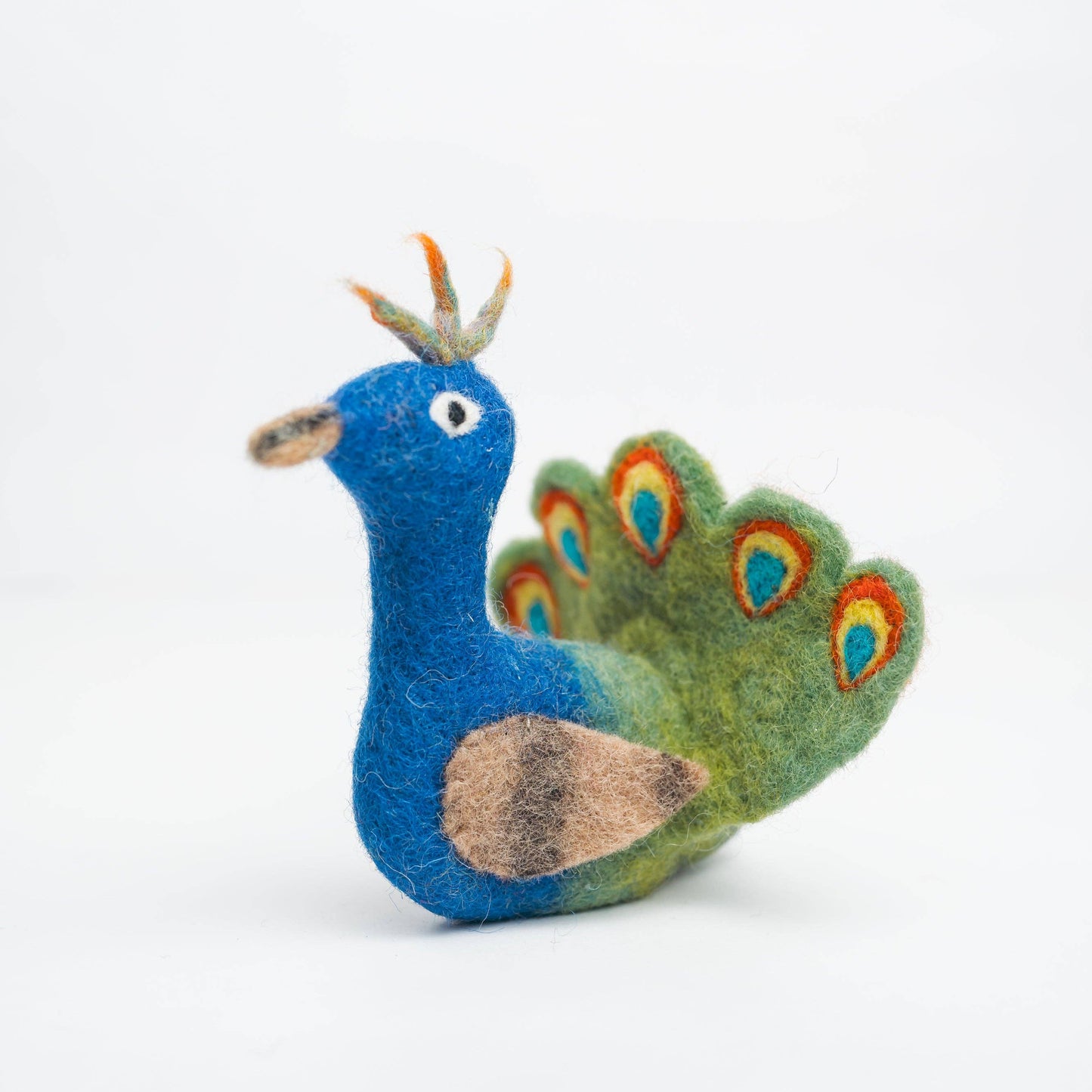 Silk Road Bazaar - Peacock Finger Puppet