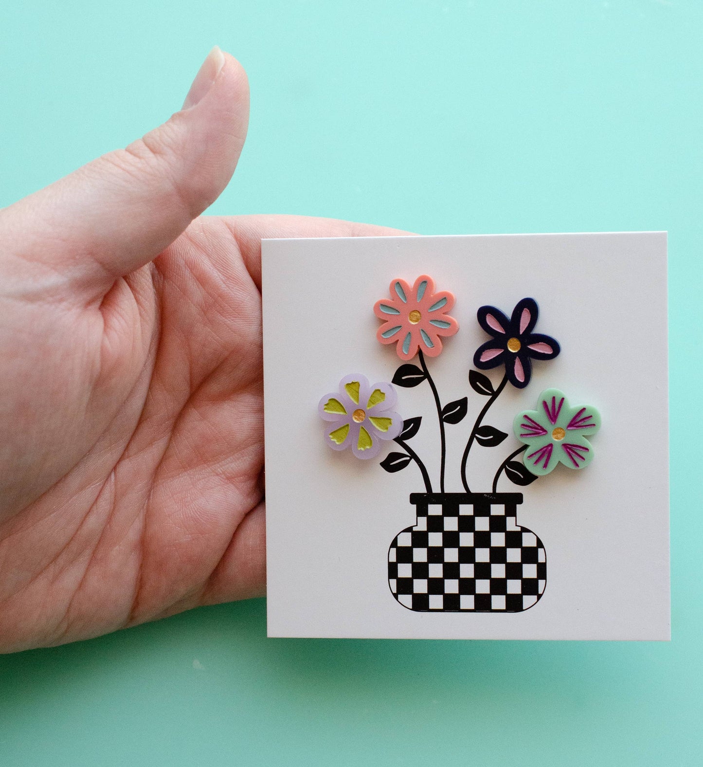 Jill Makes - Flower Stud Earrings