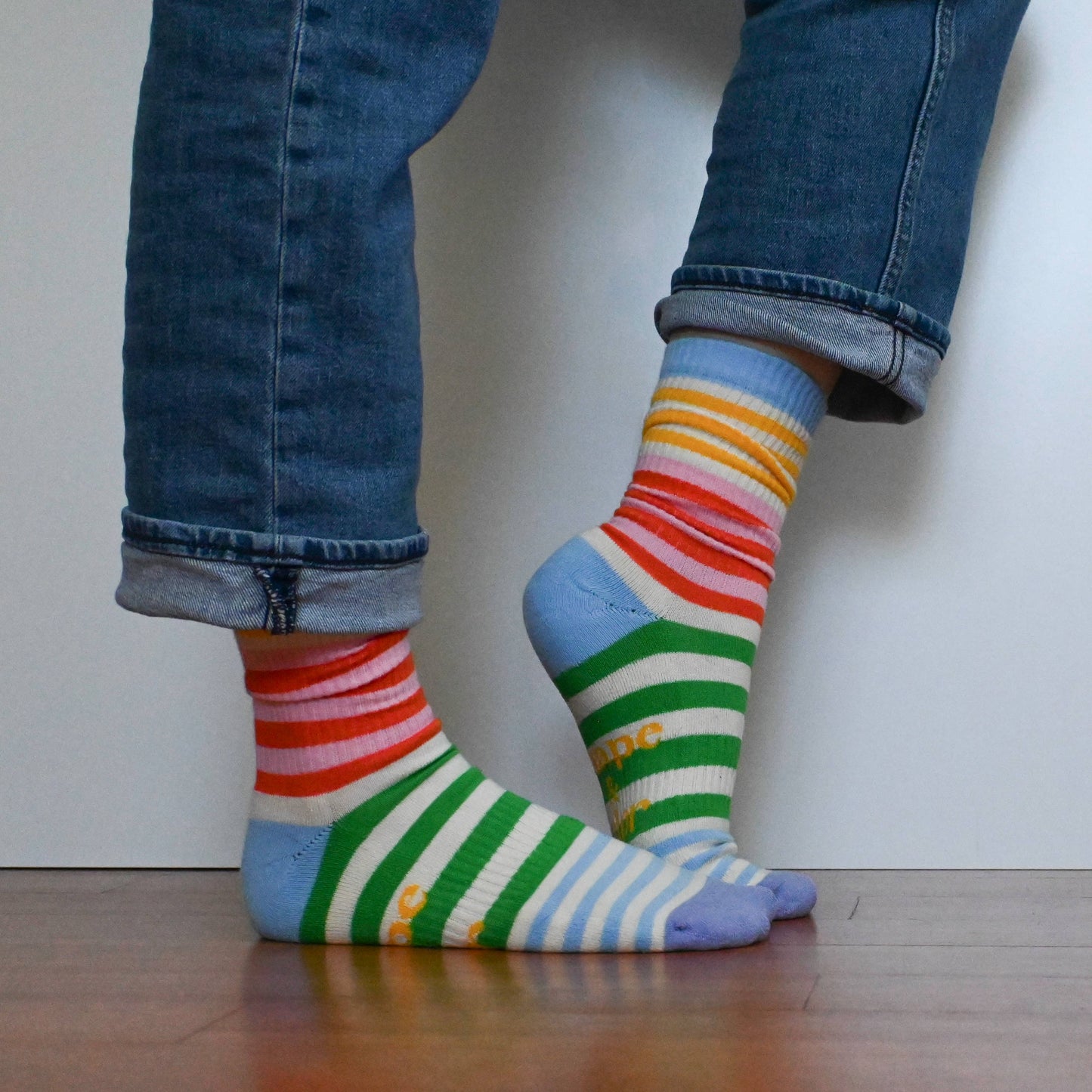 Shape & Color - The Stripe Crew Sock