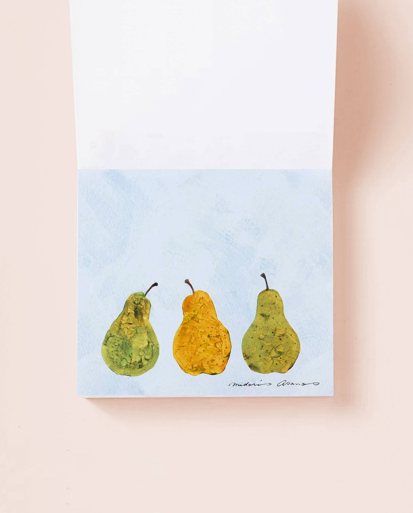 Her Winter Flowers - Block Memo - Fruits Basket