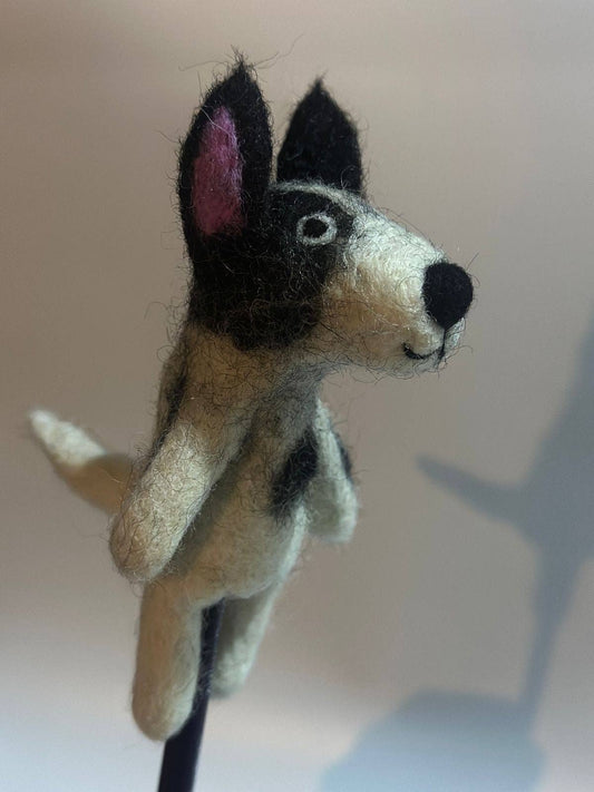 Silk Road Bazaar - Dog Finger Puppet