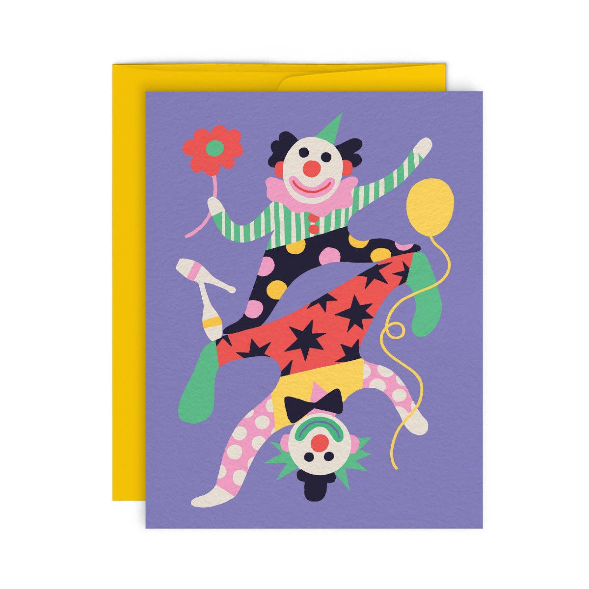 Clowns Greeting Card