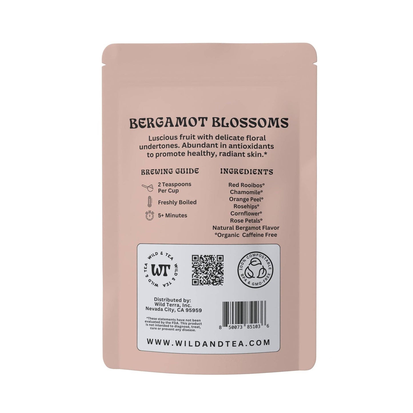 Wild & Tea - Bergamot Blossoms Herbal Tea