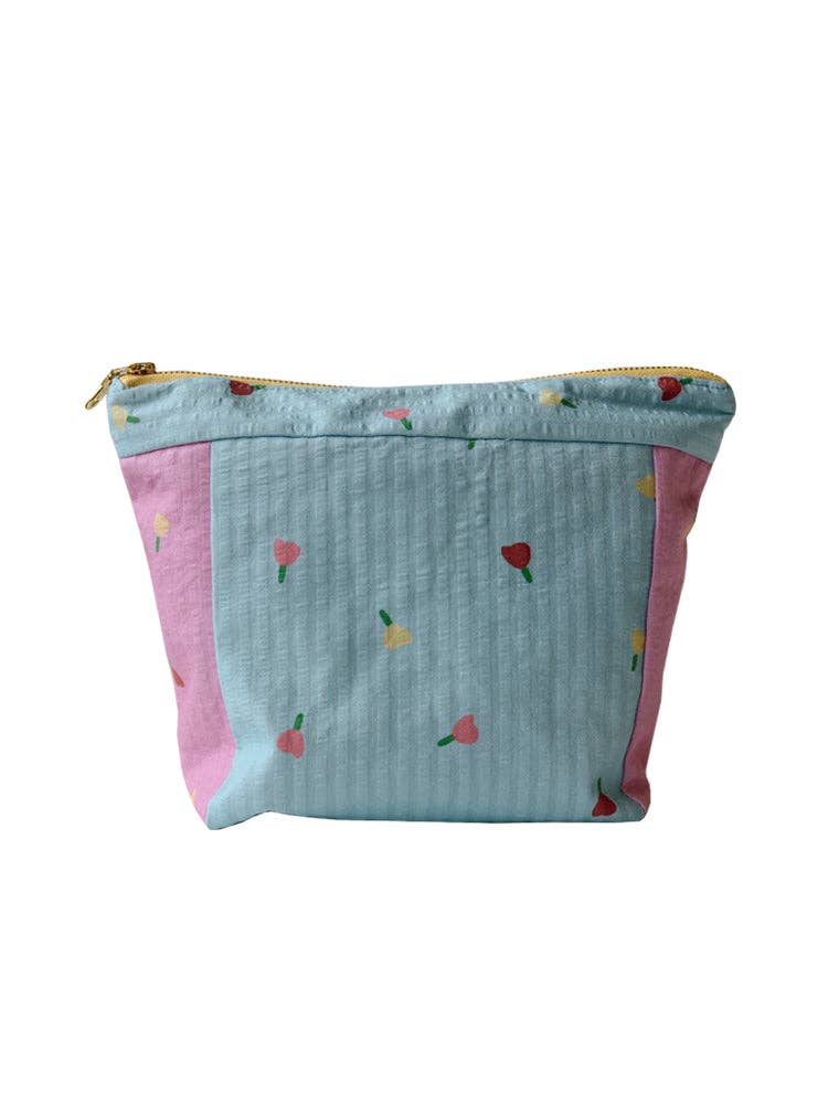 Forget Me Not Cosmetic Case - Mosey Me
