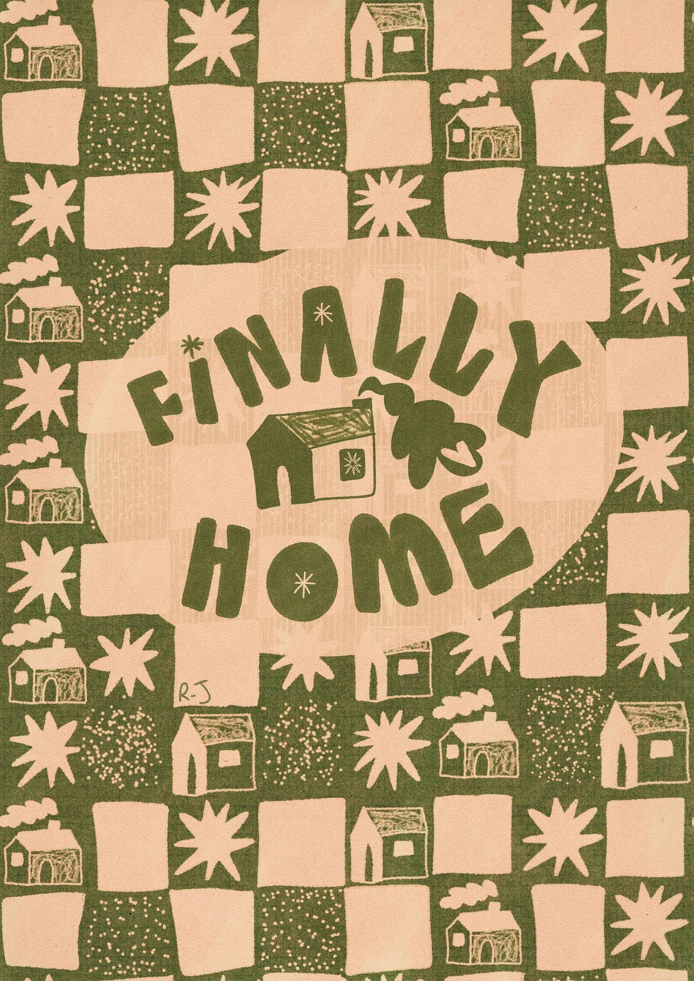 ‘Finally Home’ Greeting Card