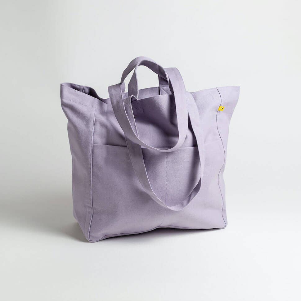 Box Tote Lavender