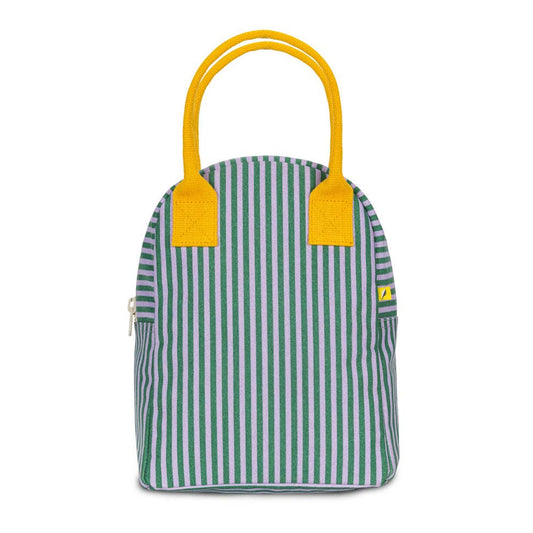Zipper Lunch - Candy Stripe Grass