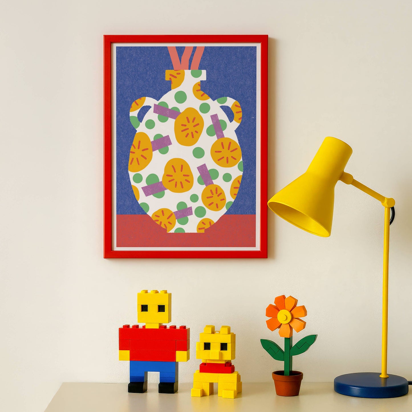 ‘Handled Vase’ Art Print