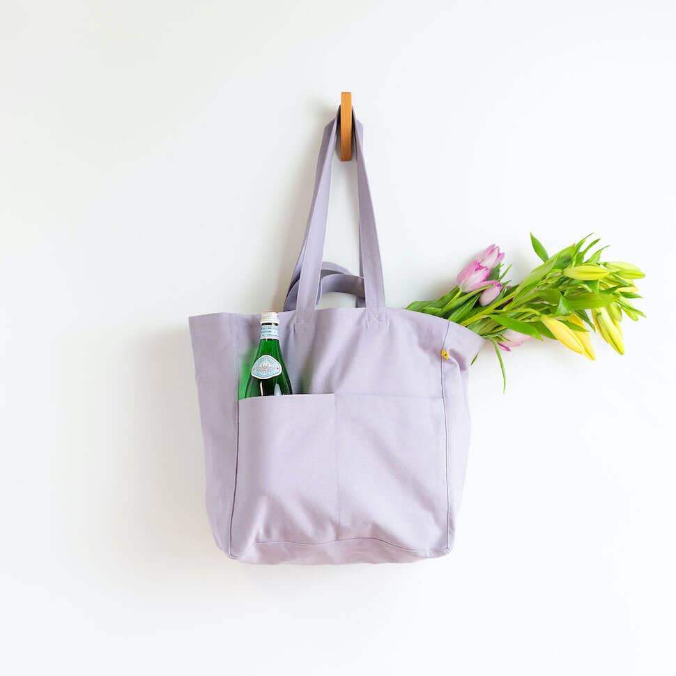 Box Tote Lavender