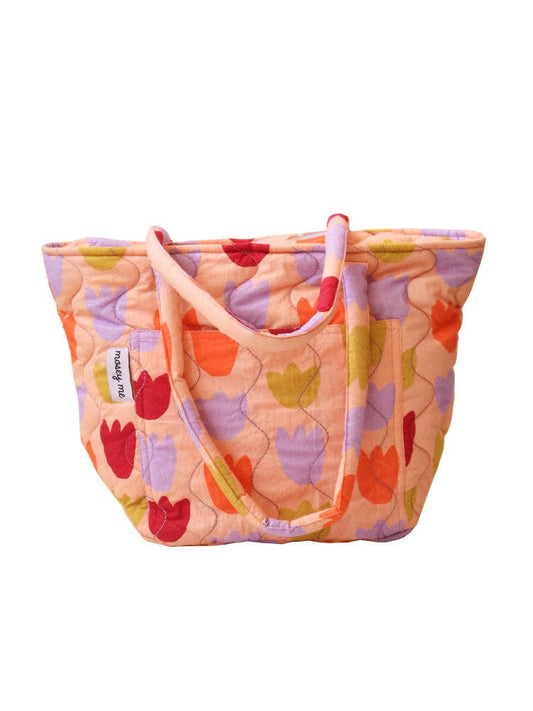 Tulip Fields Quilted Bag - Mosey Me