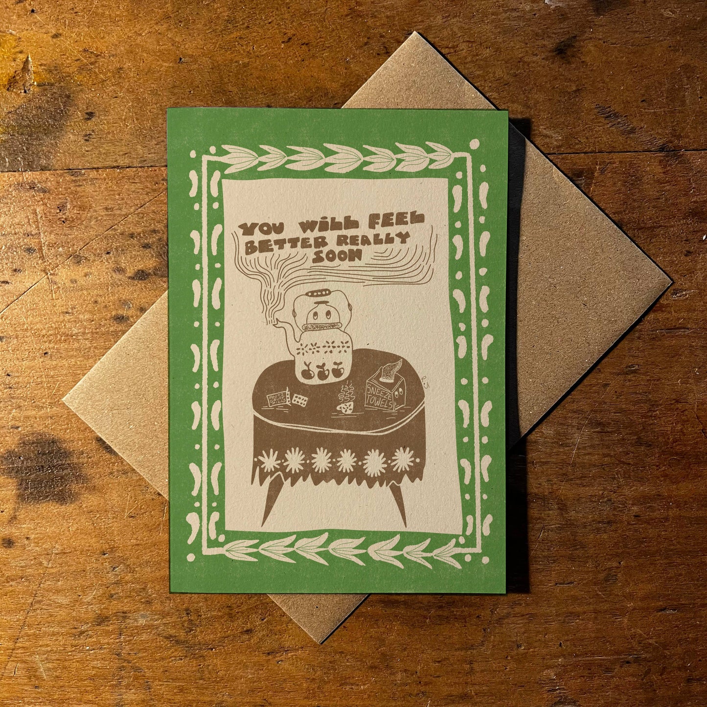 'Feel Better Soon' Greeting Card