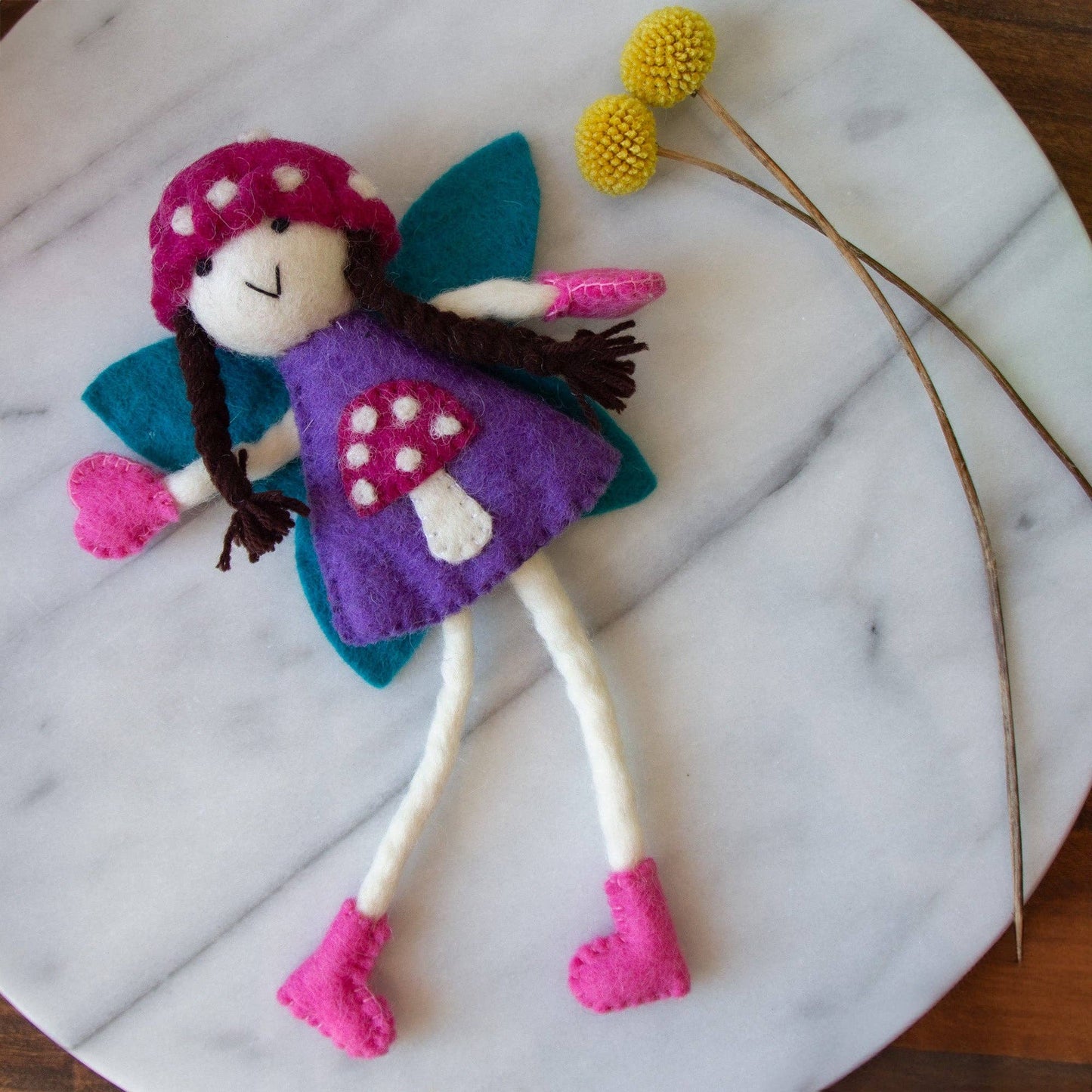 Mushroom Tooth Fairy Doll