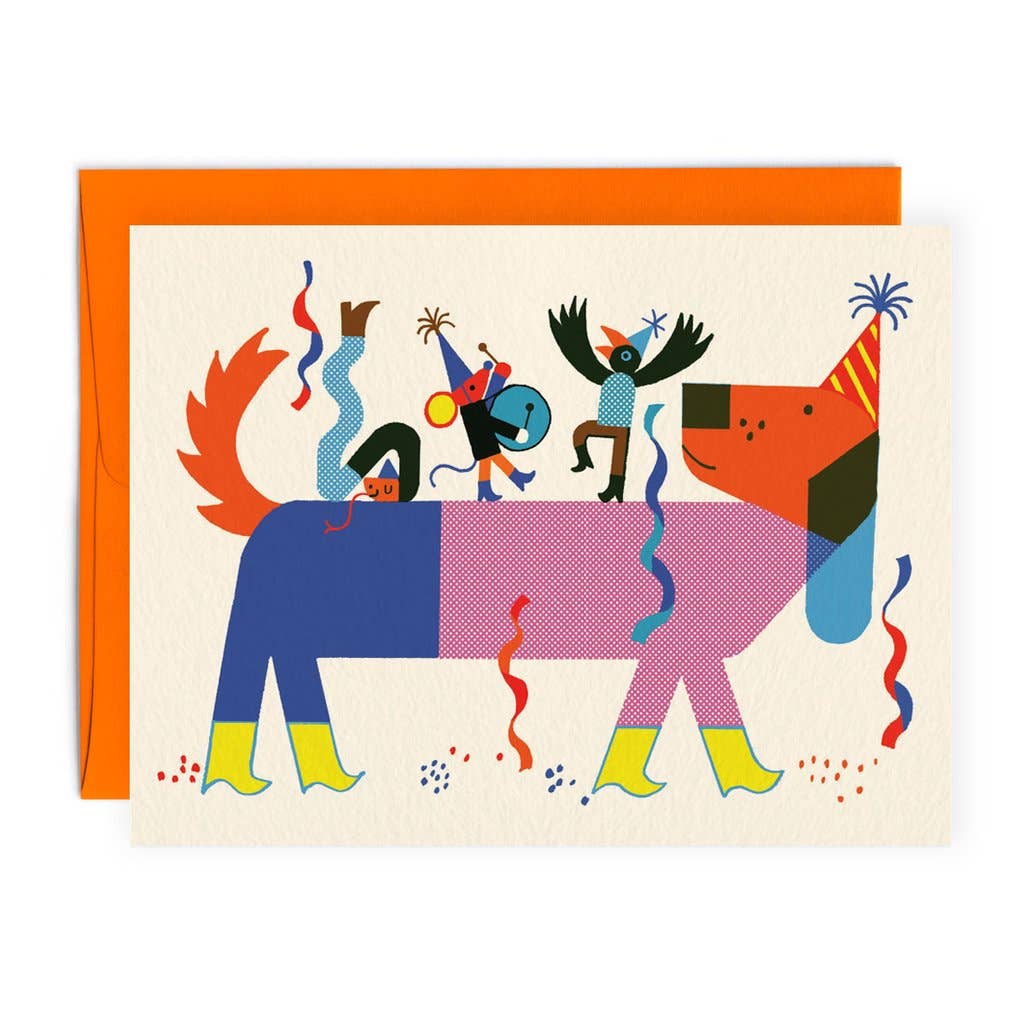 ‘Boom’ Greeting Card