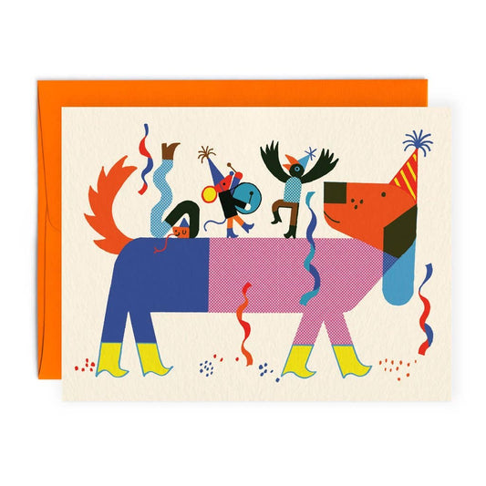 ‘Boom’ Greeting Card