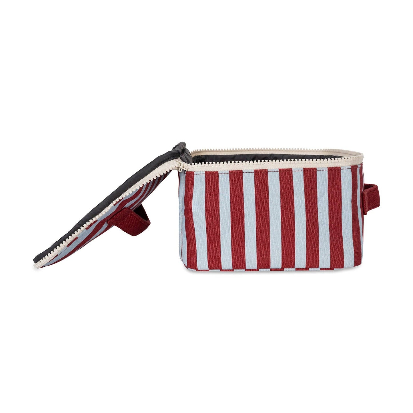 Fluf - Square Lunch - Awning Stripe Chili Pepper