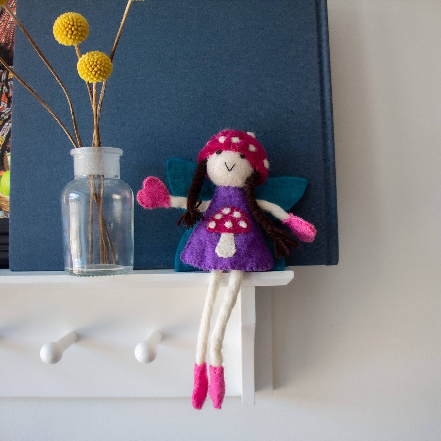 Mushroom Tooth Fairy Doll