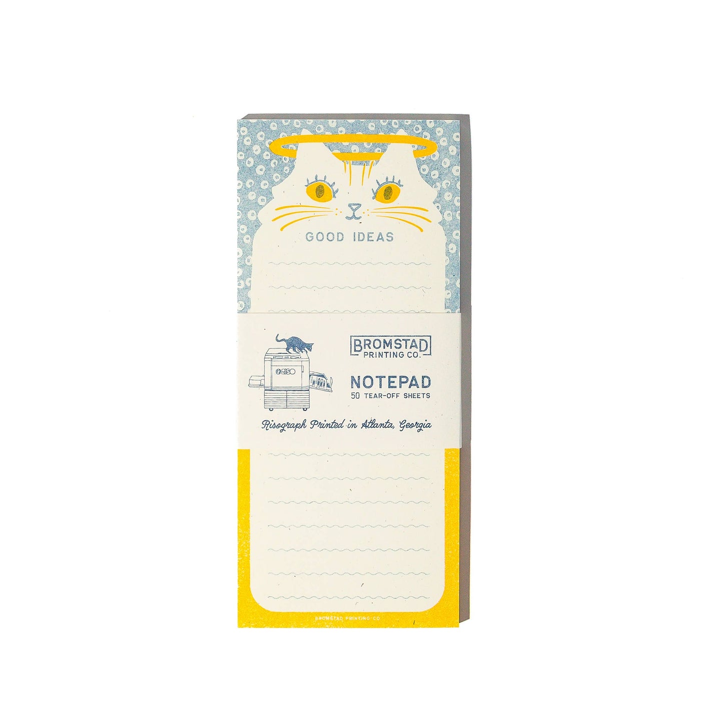 Bromstad Printing Co. - Good Ideas - Tall Risograph Notepad