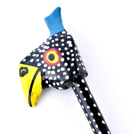 Hand Painted Guinea Fowl Pencil