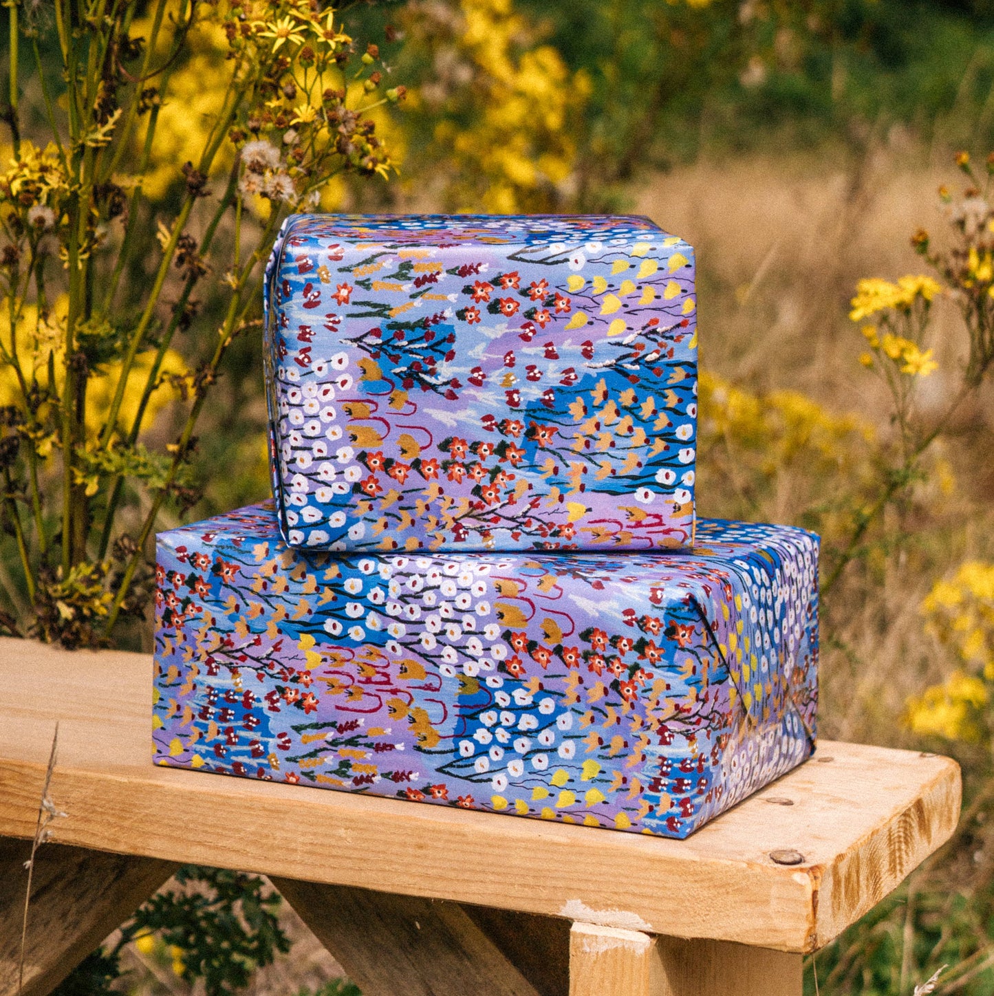 ‘Flower Garden’ Single Sheet Wrapping Paper