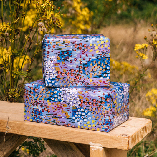 ‘Flower Garden’ Single Sheet Wrapping Paper