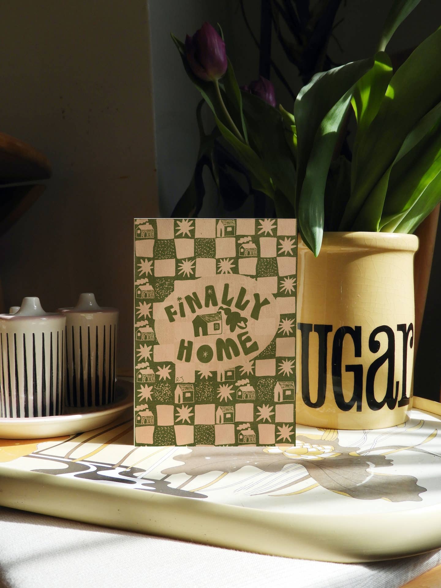 ‘Finally Home’ Greeting Card