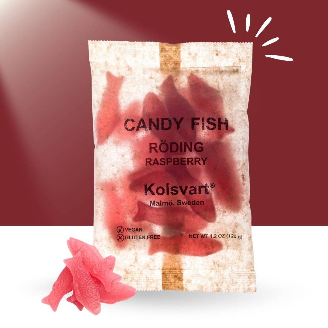 Raspberry Candy Fish