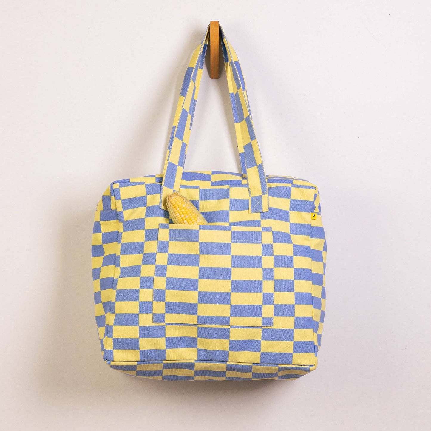 Fluf - Daytrip Tote - Riviera Check