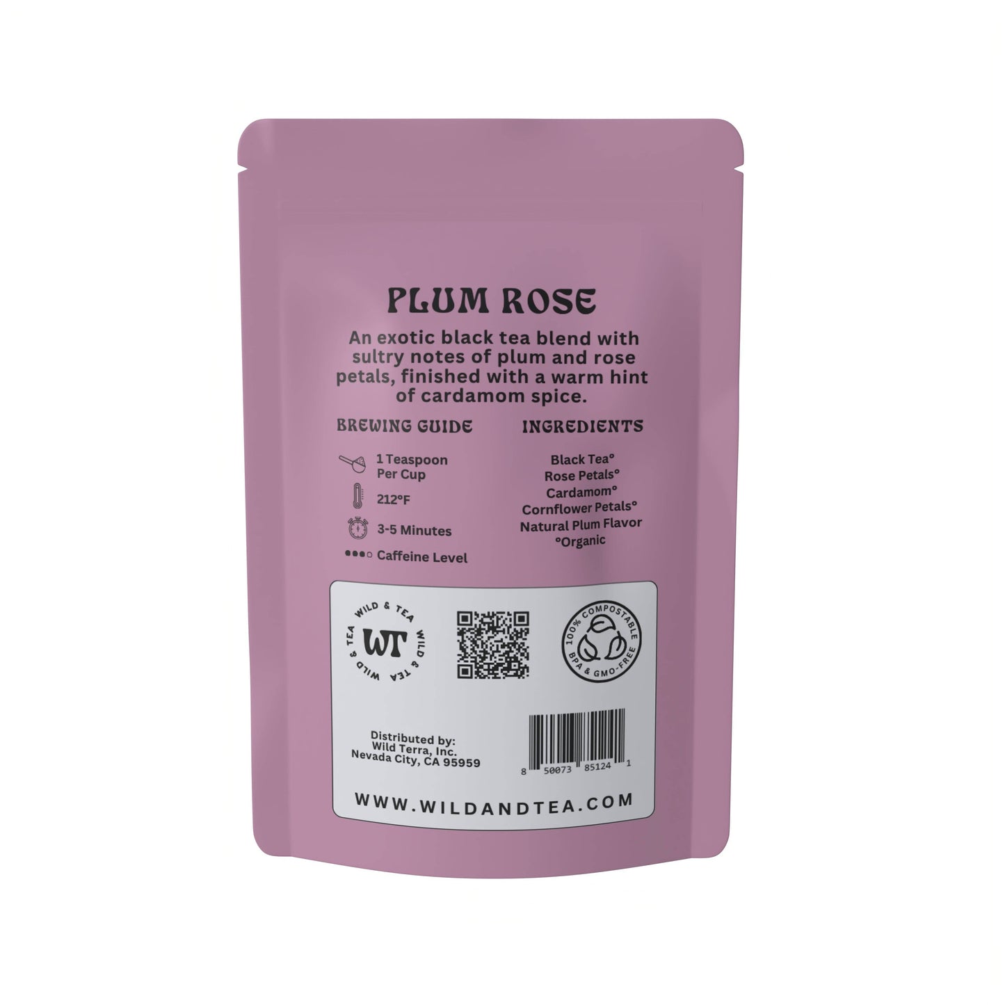 Wild & Tea Plum Rose Black Tea