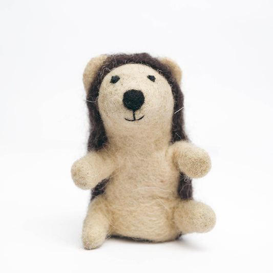 Silk Road Bazaar - Hedgehog Finger Puppet