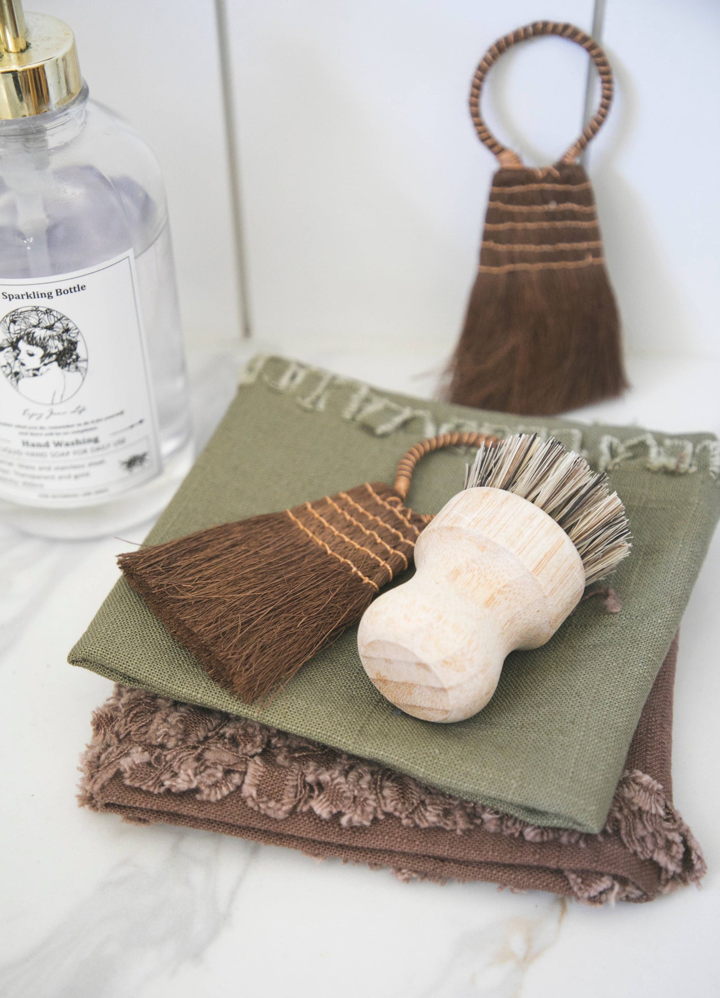 Wood Palm Brush